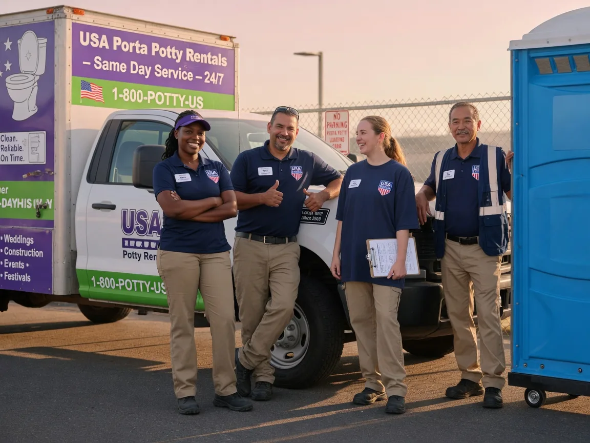Porta Potty Rental company in Rolesville, NC